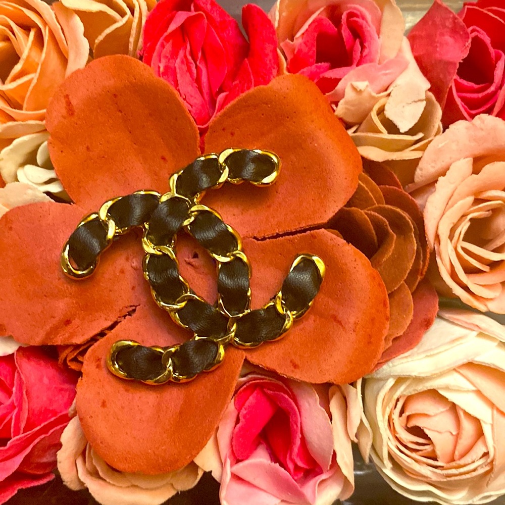 Larger sized CC Brooch